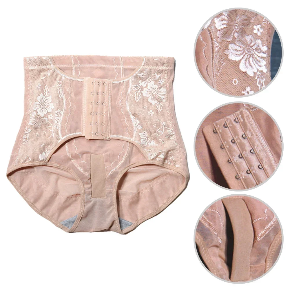 1pc Men\'s Shapers Sexy Lace Sissy Pouch Panties High Waist Tummy Control Shaper Underwear Man Briefs