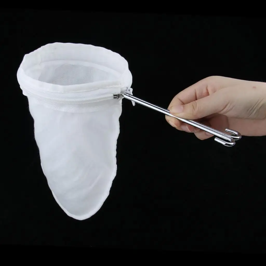 Reusable Food Filter Mesh Bag Nut Milk Juice Bean Soup Cook Strainer