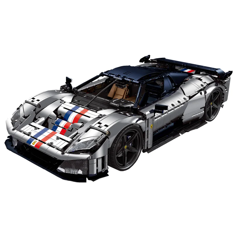 

IN STOCK MOC Technical 1:8 F80 Supercar Building Blocks Bricks Assembling Model Toys for Children Birthday Gift Set