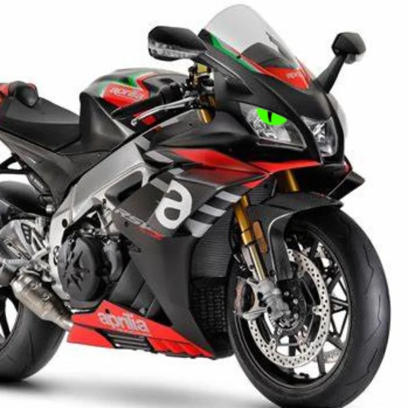 For Aprilia RSV 4 RSV4 Motorcycle Accessories Front Fairing Headlight Nighttime Sticker Guard