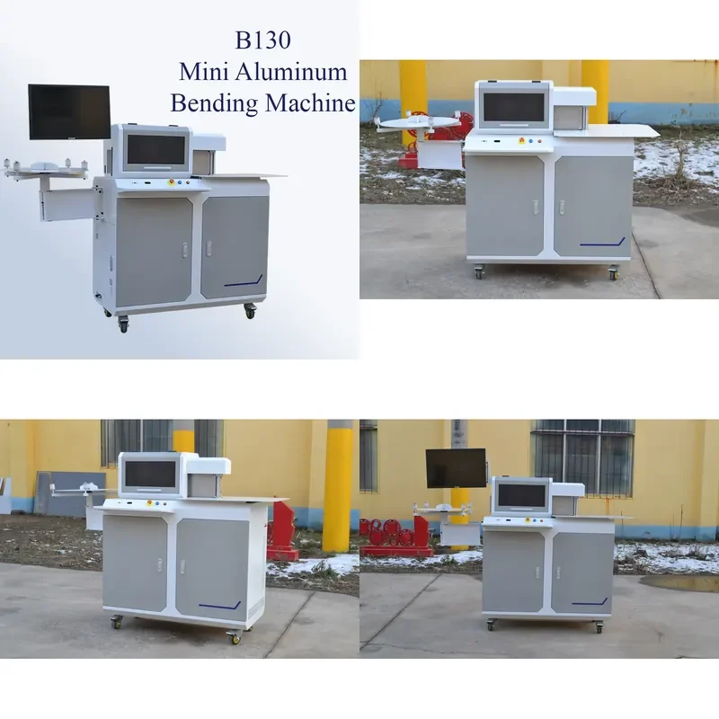 for B130 slot bending machine flat aluminum aluminum flange 3D letter production