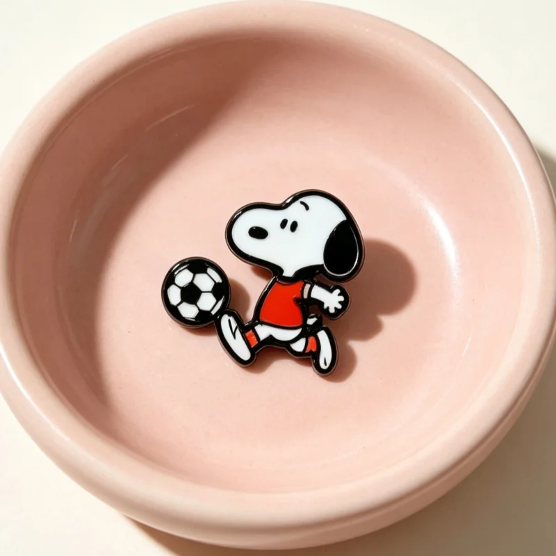 10pcs alloy drip oil cartoon dog brooch, gift for ladies to choose from