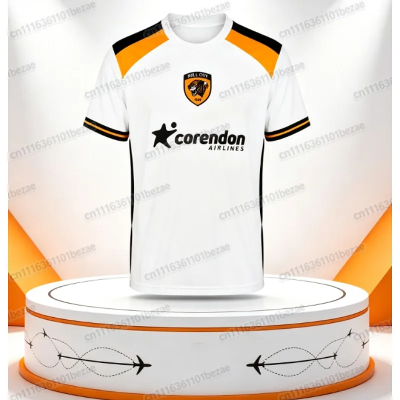 Hull City 2026-27 Football Fan Jersey 3D Printed Fan Version, Breathable, Lightweight and Quick Drying, Summer Family Style
