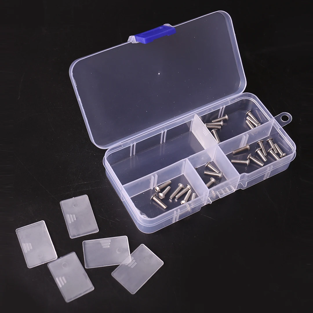 Model Storage Box Screw Organizer 8/10 Grid Small Parts Case RC Aircraft Accessories Tool Storage Box
