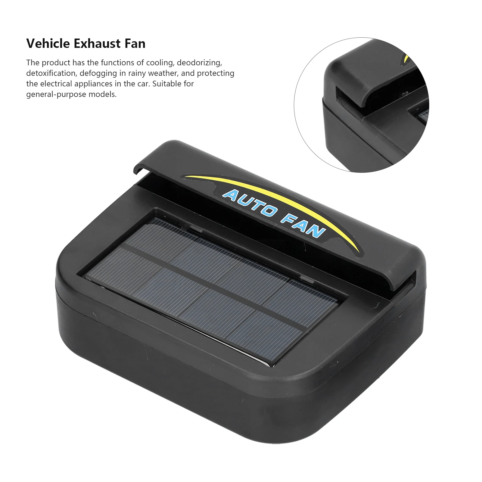 مروحة عادم السيارة، مروحة مستخرج السيارة، مروحة عادم السيارة، جهاز تهوية الطاقة الشمسية، مروحة تبريد السيارة للحفاظ على الطاقة