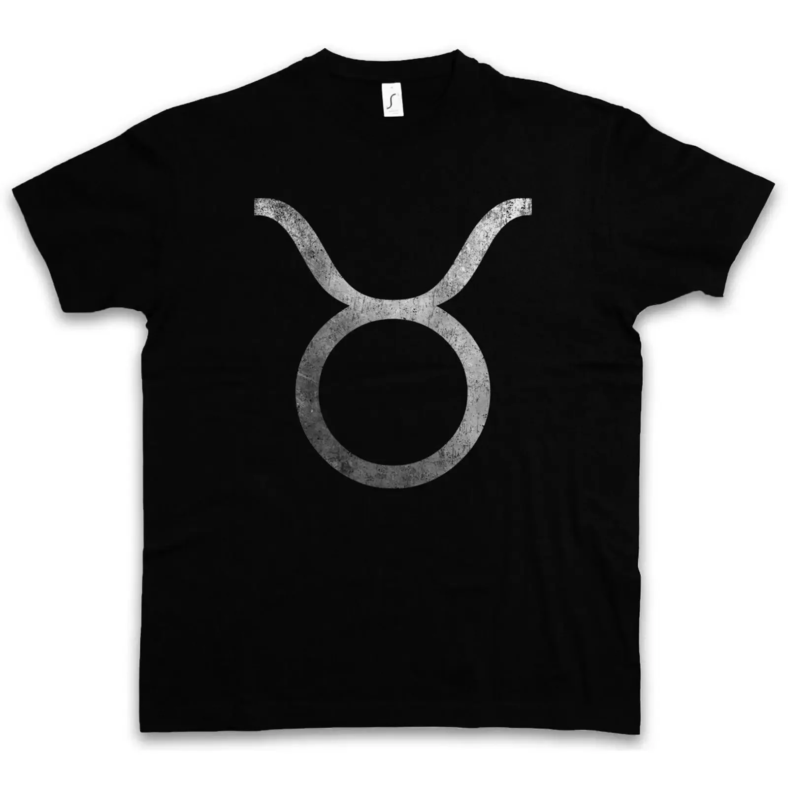 ZODIAC SIGN TAURUS T SHIRT Star Astrology Horoscope vintage Washed streetwear Casual Stretched Versatile Comfortable Breathable