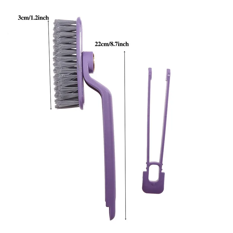 Multi-Function Rotating Crevice Cleaning Brush Kitchen Toilet Tile Joints Dead Angle Crevice Gap Cleaner Brush For Shower Floor