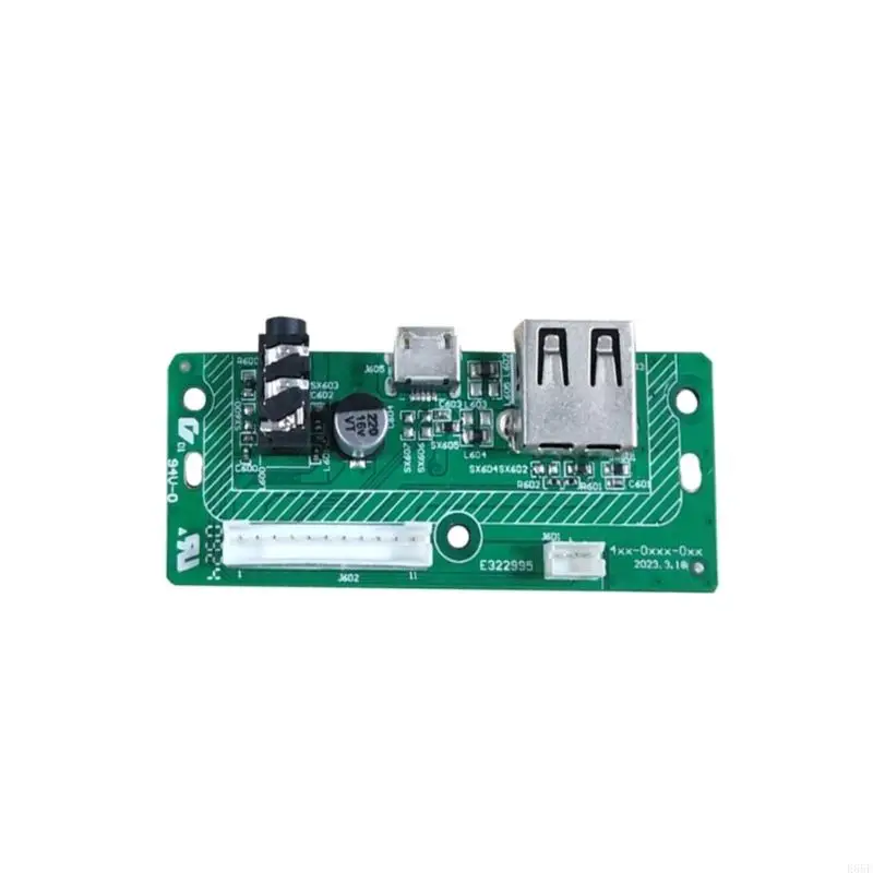 E65E Auditory Board Power Supply Board Optimized For Charge 3 Wireless Speaker's Charging Small USB Charge Port