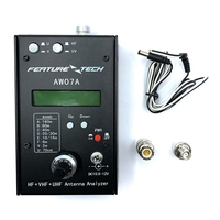 Updated 1.5-490MHZ Antenna Analyzer HF/VHF/UHF AW07A Multiband SWR Antenna Meter Tester 160M Network Analyzer