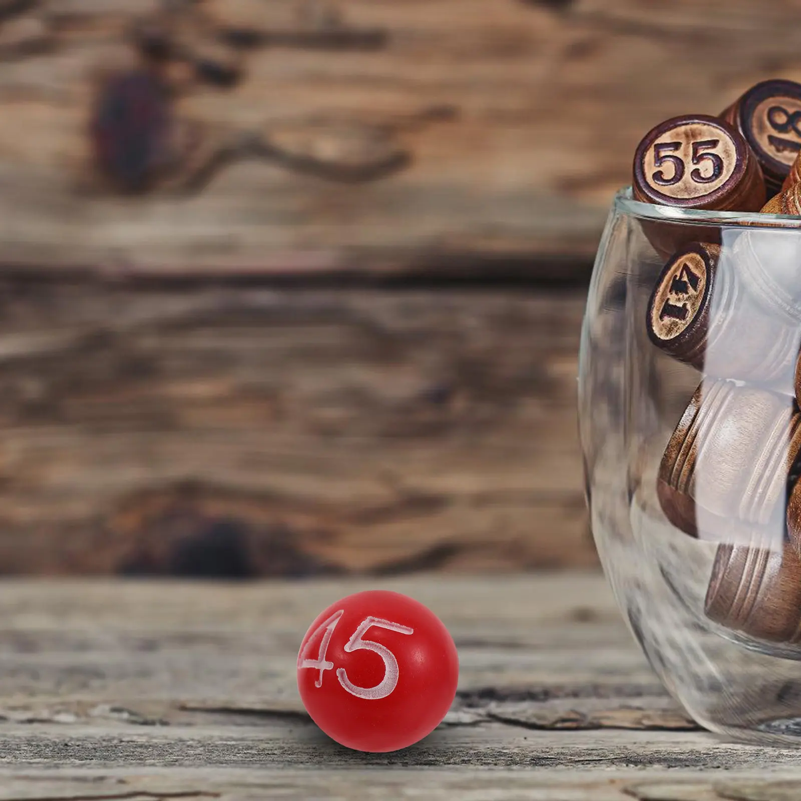

1 Bag Numbered Colorful Bingo Lottery Drawing Numbered Raffle Prize Replacement Game Bingo Prize Balls Balls