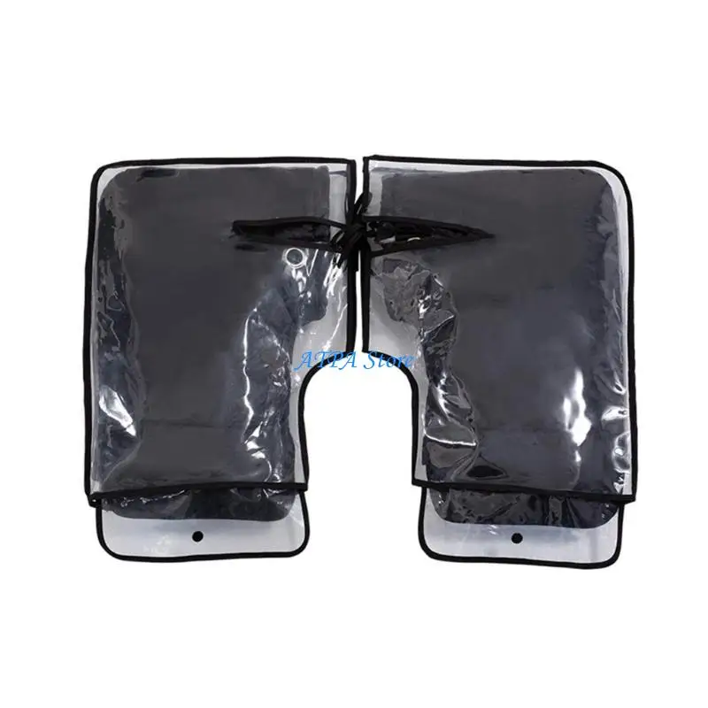 U13C Windproof Riding Hand Covers Winter Gear Oxford Fabric Universal Compatibility