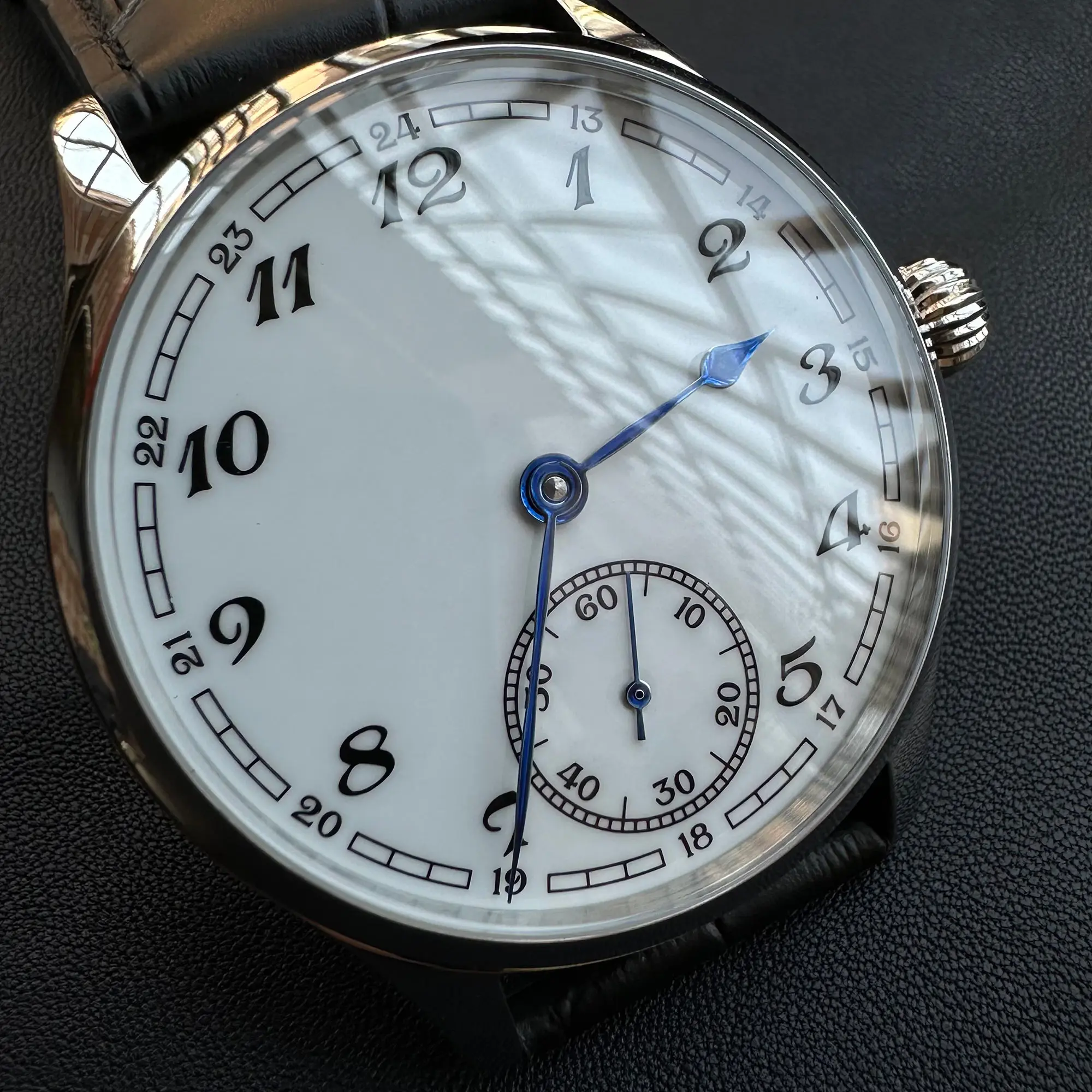 Herren 44MM Handaufzug-Mechanikuhr für Seagull ST3600 Wasserdichte Mechanische Handaufzug-Uhr für Männer Großhandel
