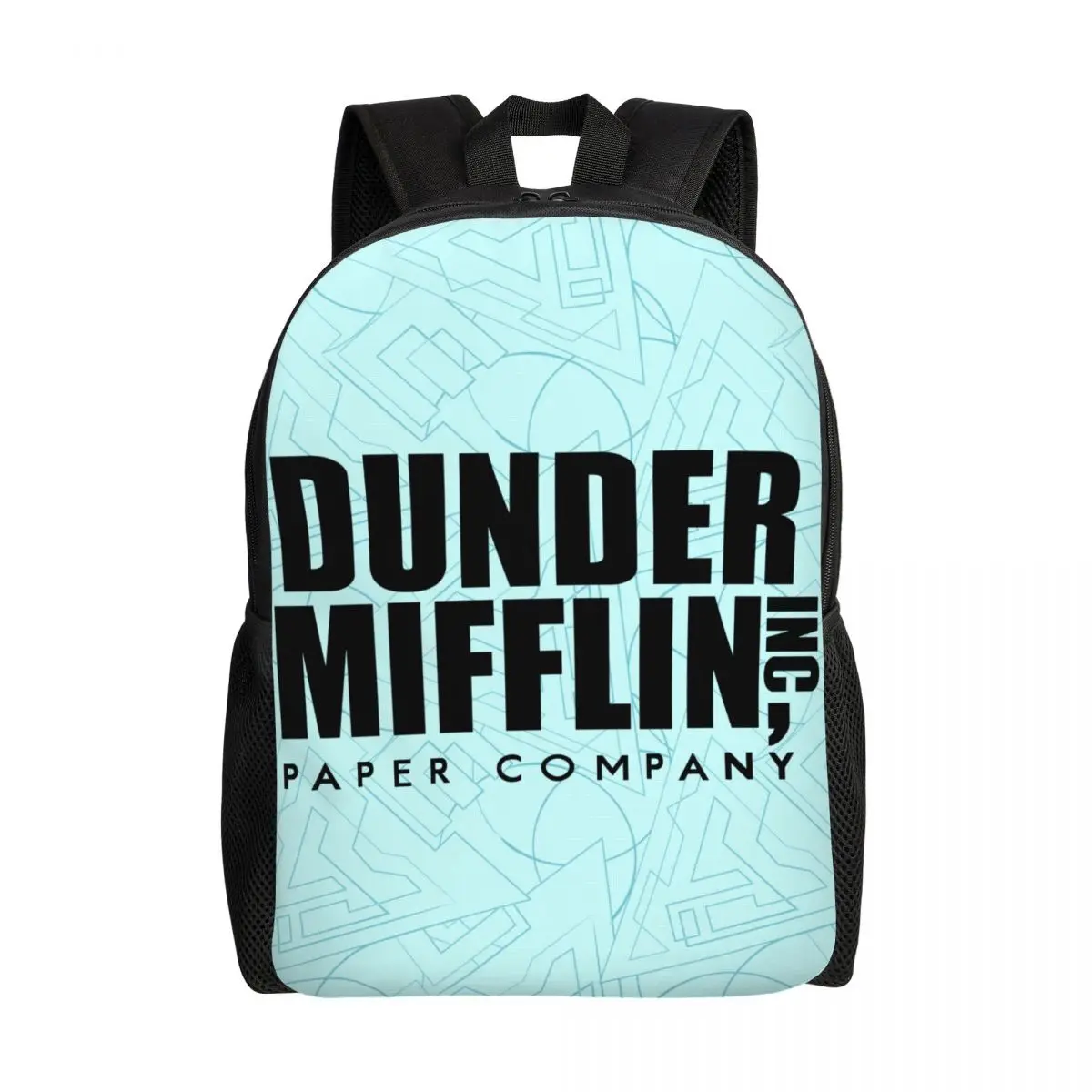 

Dunder Mifflin Paper Company Backpacks for Women Men Water Resistant College School The Office TV Show Bag Printing Bookbag