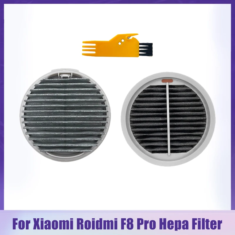 2Pcs Hepa Filter For Roidmi Xiaomi NEX X20 X30 S2 F8 Pro Handheld Vacuum Cleaner Accessories Washable Filter Parts Replacement