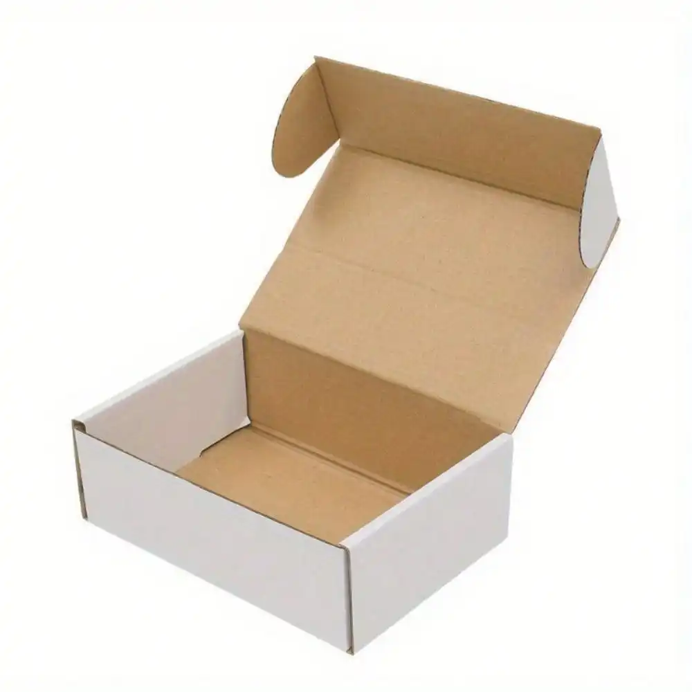 White Corrugated Shipping Mailer Packing Box Boxes 6x4x2 6x4x3 6x4x4 50 100 200