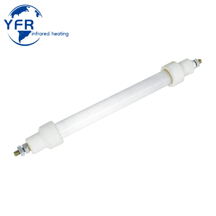 Halogen infrared heating lamp 1100W 220V Suitable for food heating and industrial drying, it provides uniform heat distribution.