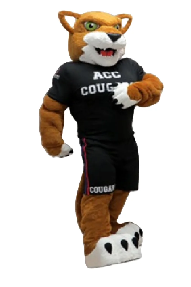 college cougar costume della mascotte wildcat bobcat fantasia personalizzata costume anime cosplay kit mascotte tema vestito operato carnevale 0193