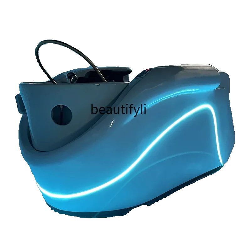 High-End Automatic Intelligent Electric Massage Shampoo Bed Barber Shop Special Water Circulation Fumigation Head Therapy