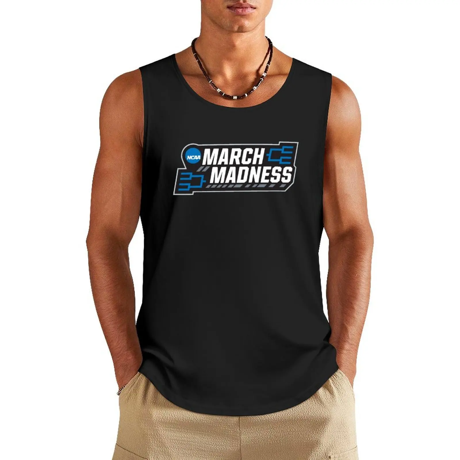 

march madness Tank Top vest for men t-shirts for Men's gym Men's summer clothes 2025