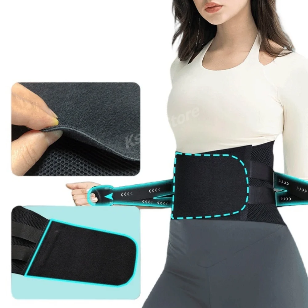 Waist Support Back Brace for Lower Back Pain Relief From Sciatica, Herniated Disc Scoliosis, Decompression Lumbar Support Belt