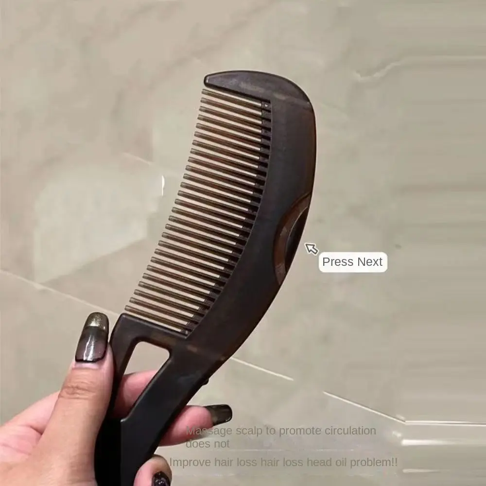 

Durable Hollow Anti-Dandruff Massage Comb Anti-Static Anti Tangling Hair Brush Cleansing Comb Hair Health Care