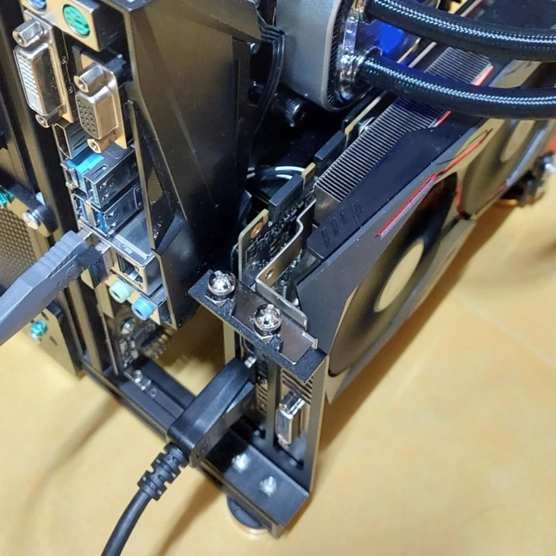Aluminum Alloy GPU Support C-type Case Graphic Video Cards Screw Bracket