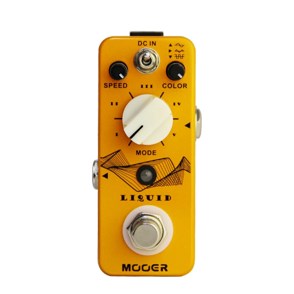 Mooer MPH2 Liquid Digital Phaser Guitar Effect Pedal with 5 Different Effects 3 Selectable Wave True Bypass Metal Shell