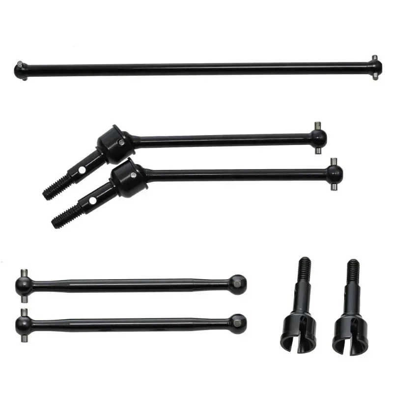 XTS-F10 Metal Front Rear Drive Shaft CVD Central Driveshaft 1/10 RC Car Upgrade Parts Accessories