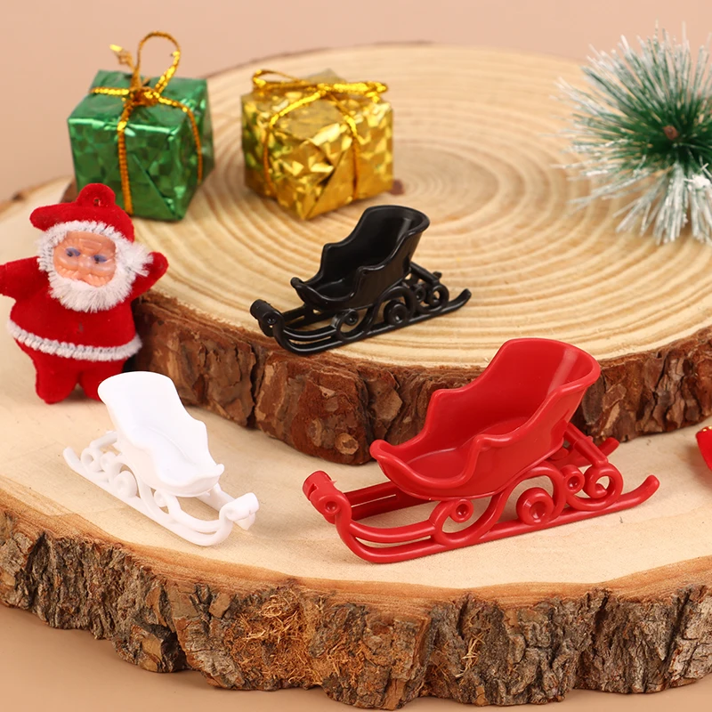1PC Decorazioni per le vacanze di Natale Babbo Natale Neve Ornamenti per auto Accessori fai da te Ornamento
