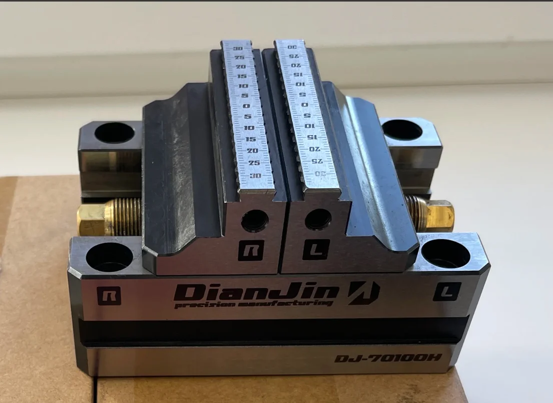 DJ-70100H Self Centering Vise Four-Five-Axis Fixture Self-centering Vise Positive and Negative Quick Clamping
