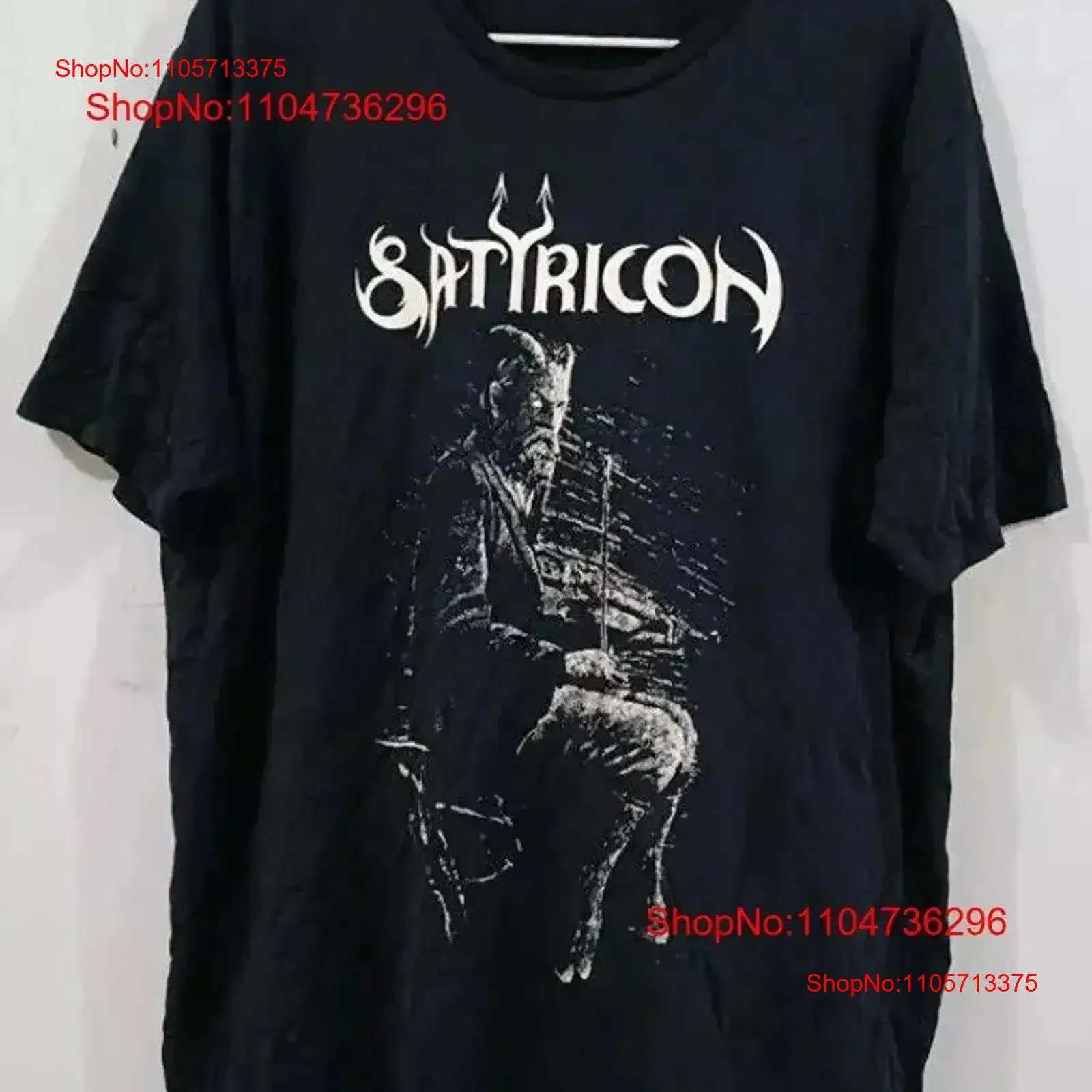 New Satyricon Band For Fans S 5XL T Shirt DN239 vintage Washed Soft Top Everyday Wear Casual fashion Stylish vintage Washed