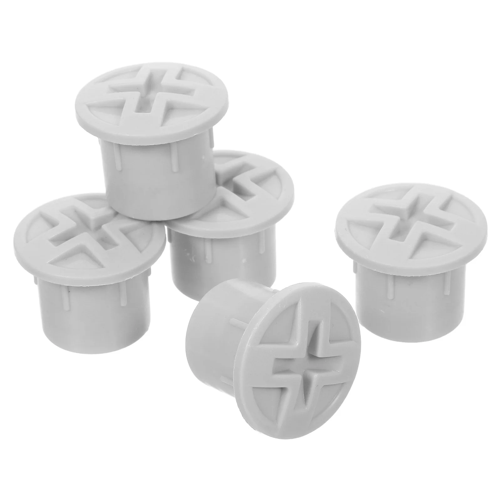 5Pcs Slide Screw Caps 2.4cm Inner Diameter Plastic Fixing Covers for Kids Play Equipment - Weather Resistant Safety Accessories