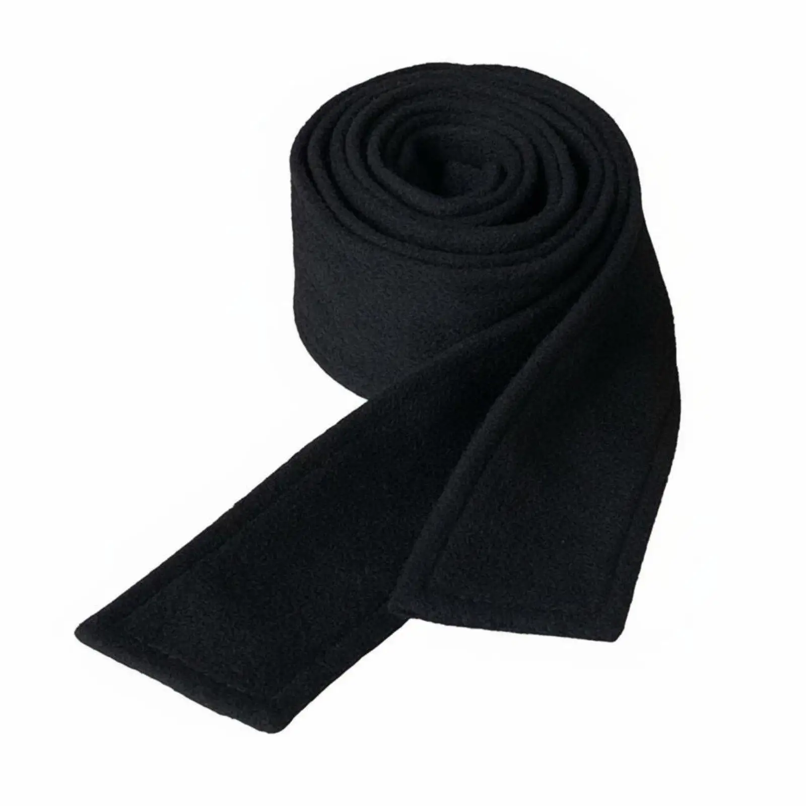 Elegant Black Wool Waist Belt for Women Designer Peplum Waist Belt Wide Belt for Coat and Dress Suitable for Office and Events