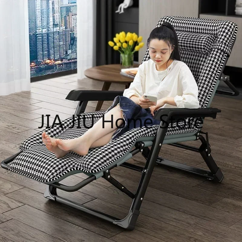 Office Beach Chaise Lounge Relaxing Folding Balcony Lazy Chaise Lounge Home Relaxation Sillon Reclinables Furniture QF50TY