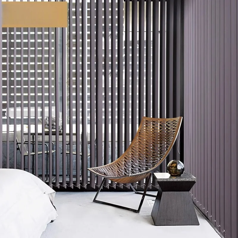 Sunroad Vertical Blinds - Room Divider, Door Curtain, Office, Living Room, Balcony Blackout Shades, Vertical Venetian Blinds