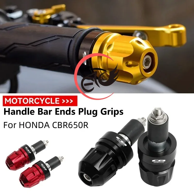 

Poignées universelles guidon de moto, seau poids capuchon curseur de prise pour Honda CB650R CB 650R, CB 7/8 R, 650, 22mm