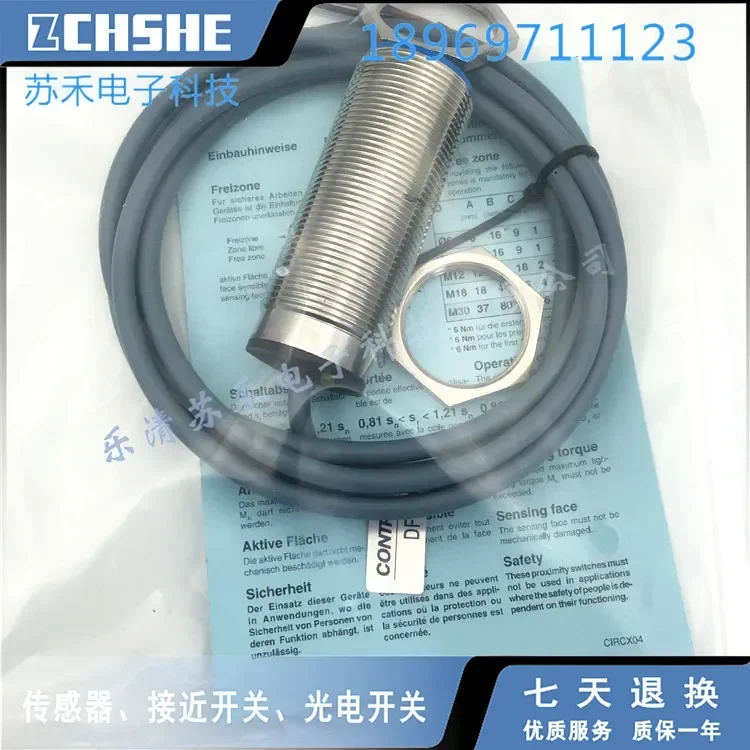 100% NEW DF-AD-601-M30-9006 proximity switch inductive three-wire NPN normally open sensor