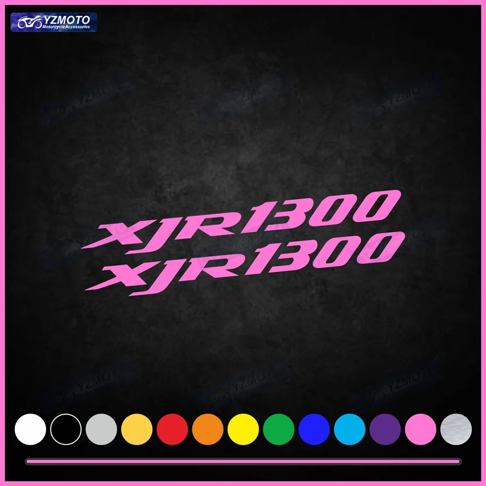 ل XJR1300 دراجة نارية اكسسوارات سباق ملصق خزان الوقود هيكل السيارة شعار السيارة الشارات محرك هدية خوذة الزجاج الأمامي ملصقات