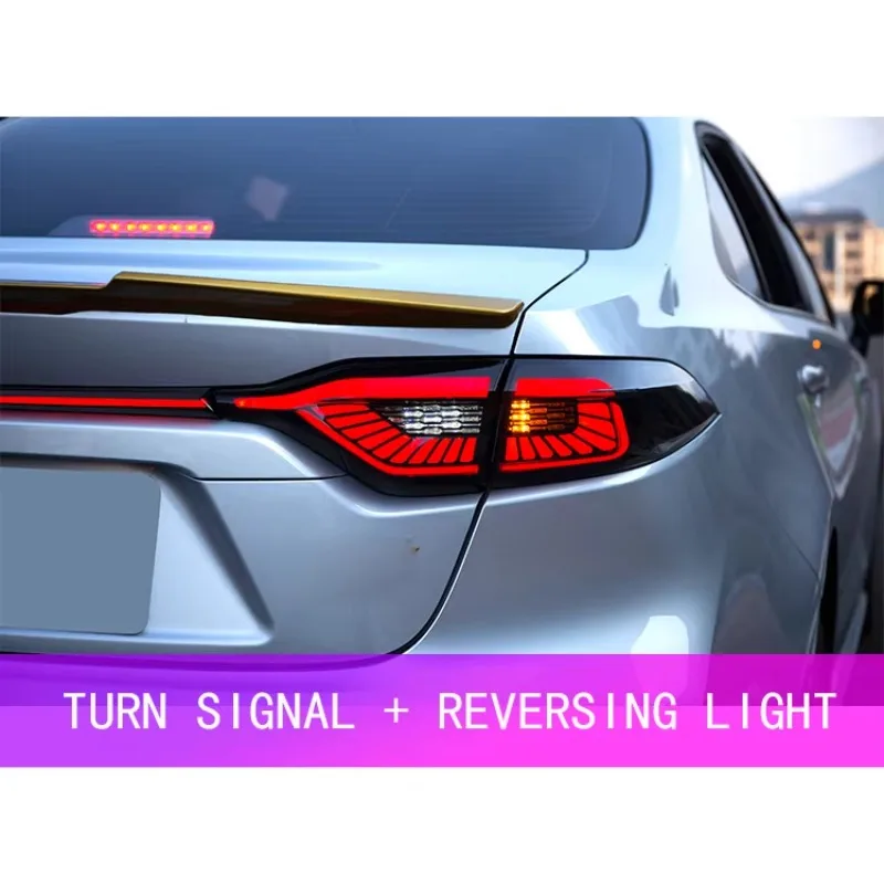 도매 풀 LED US 레빈 SE LE 세단 후미등 2020 2021 2022 2023 2024 테일 라이트 토요타 코롤라용