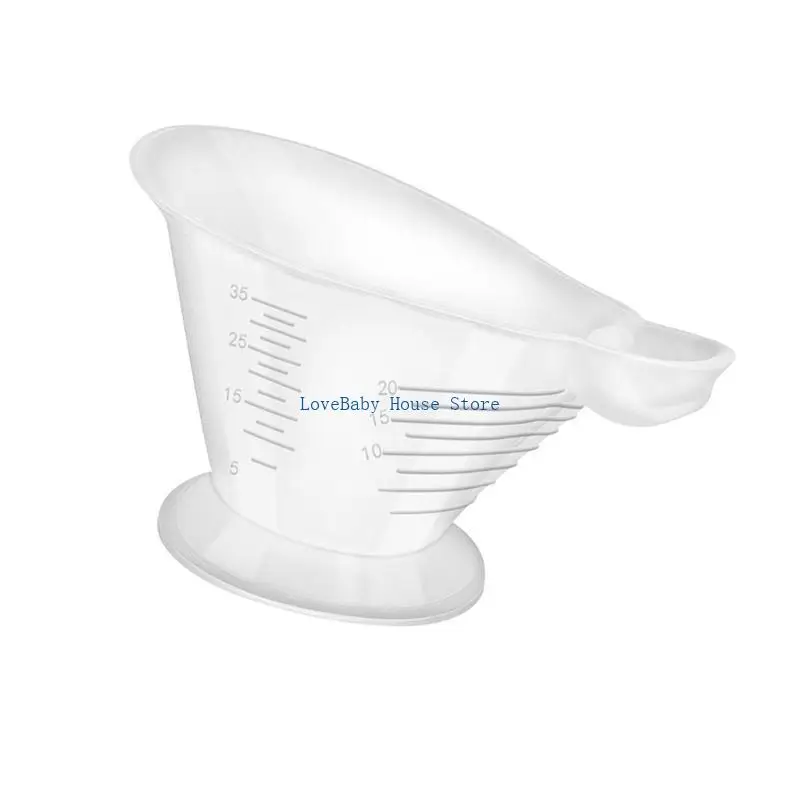 

BX0D Soft Silicone Baby Feeding Cup for Easy Milk or Feeding 35ml Big Capacity