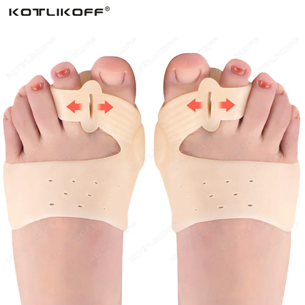 

Magnetic Therapy Silicone Toe Separator Orthotic Insole Hallux Valgus Bunion Toe Overlapping Pain Relieve Foot Protector Inserts