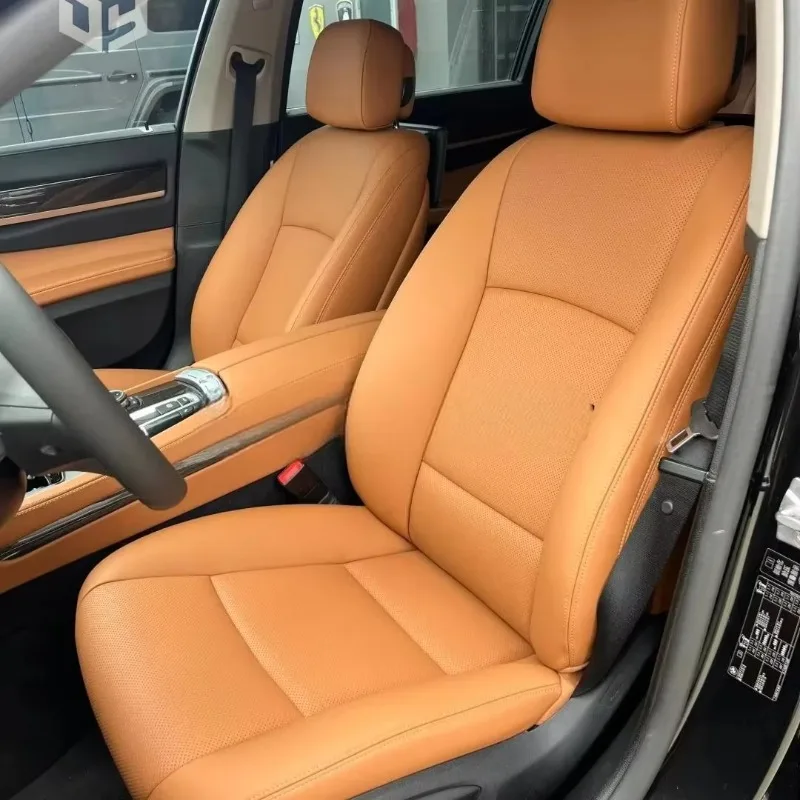 

Customized Leather Car Seat Cover Luxuy Waterproof NAPPA Car Seat Cover for BMW, Mercedes, Tesla, Lexus Cover Seat