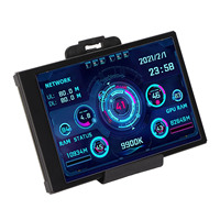 3.5in IPS USB Mini Screen AIDA64 PC CPU RAM Data Monitor PC Sensor Panel Display Temperature Monitor Computer Temp Monitor