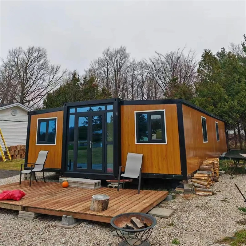 High Quality Container House with Modern Mobile House 20ft 40ft Expandable Prefab 2 3 Bedrooms Garden Villa Design