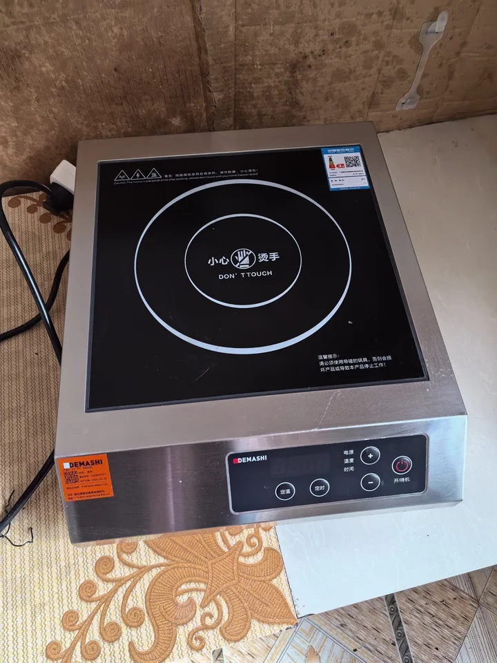 

Индукционная плита из нержавеющей стали, высокая мощность, ресторан, бытовая плоская индукционная плита, нагревательная плита, коммерческая