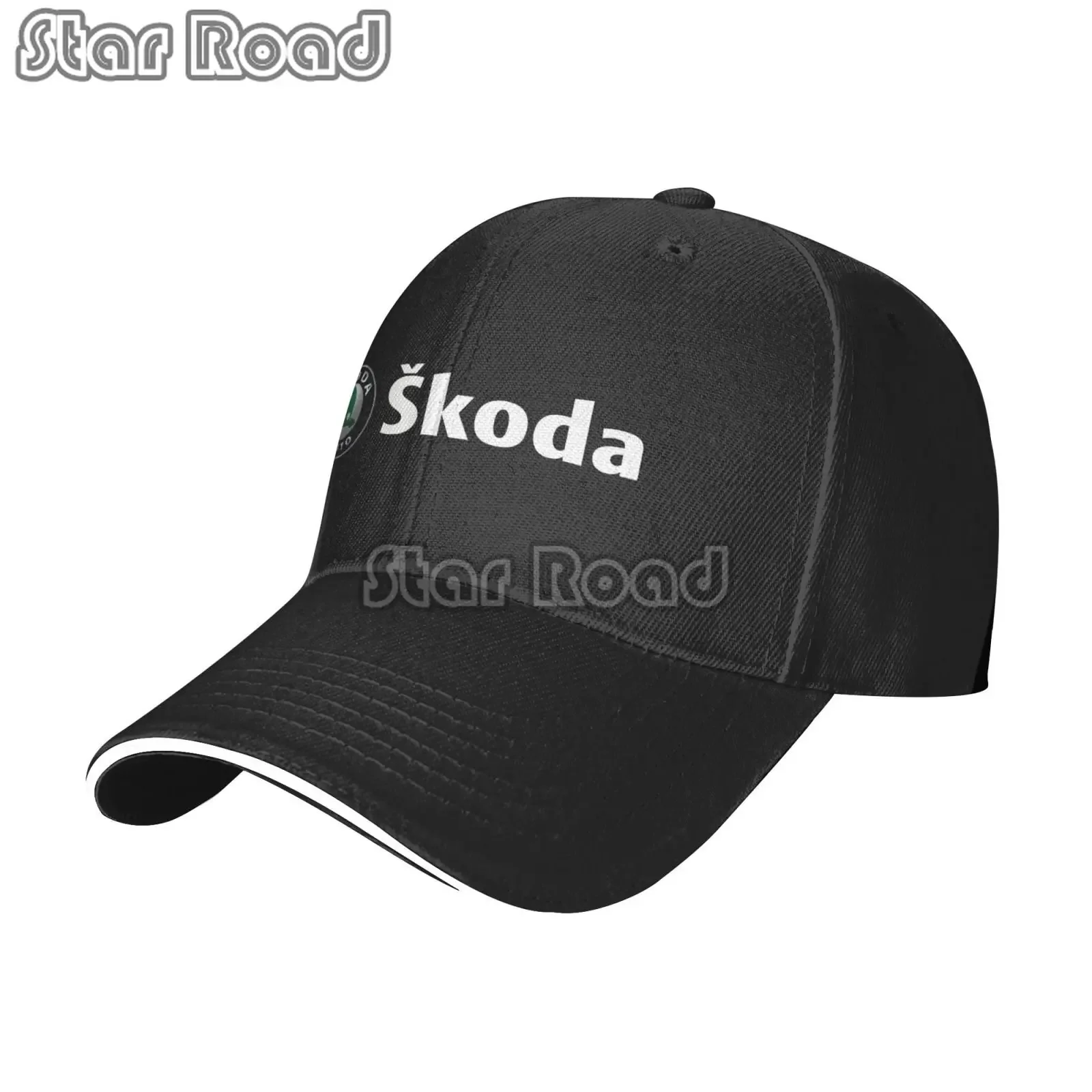 New Fashion Outdoor Sport Fishing Golf for Skoda Logo Baseball Caps Cotton Snapback Hip Hop Hats Men Women Sun Protection Print