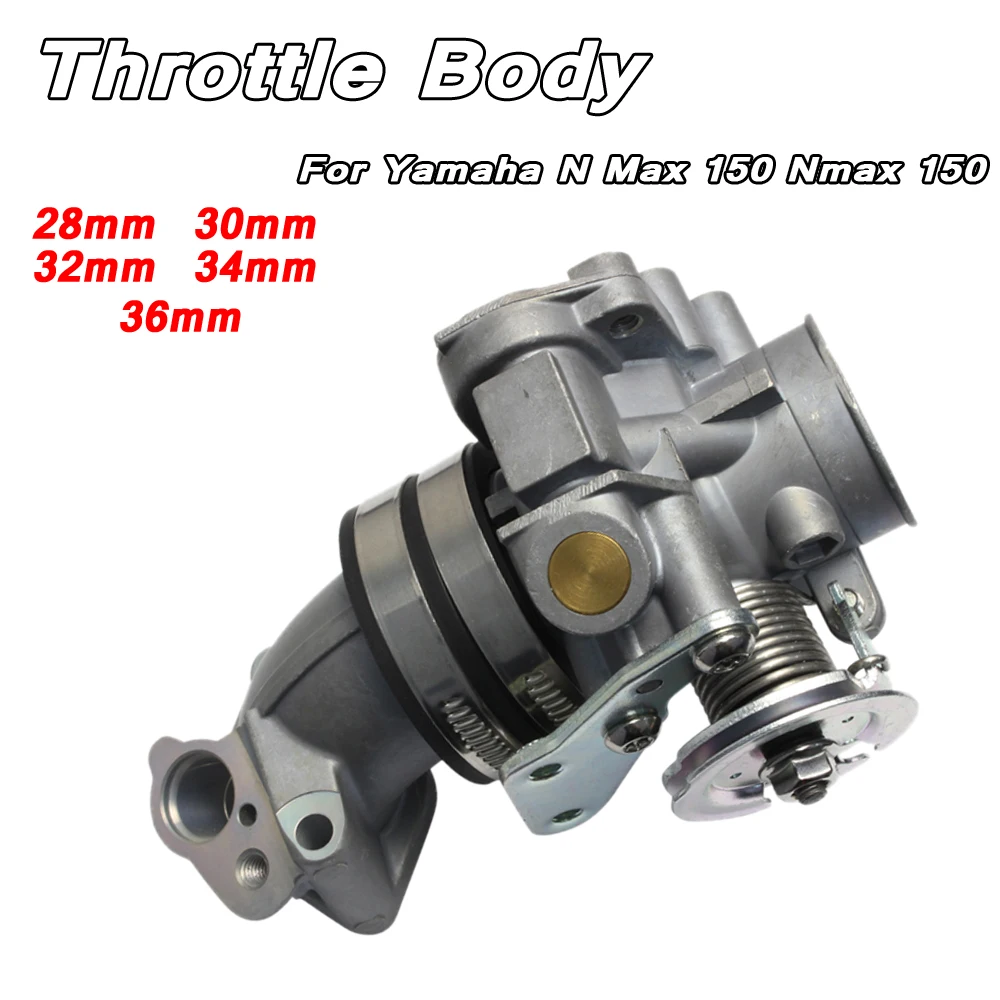 Motorcycle Racing Throttle Body 32mm 34mm 36mm For Yamaha N Max 150 Nmax 150