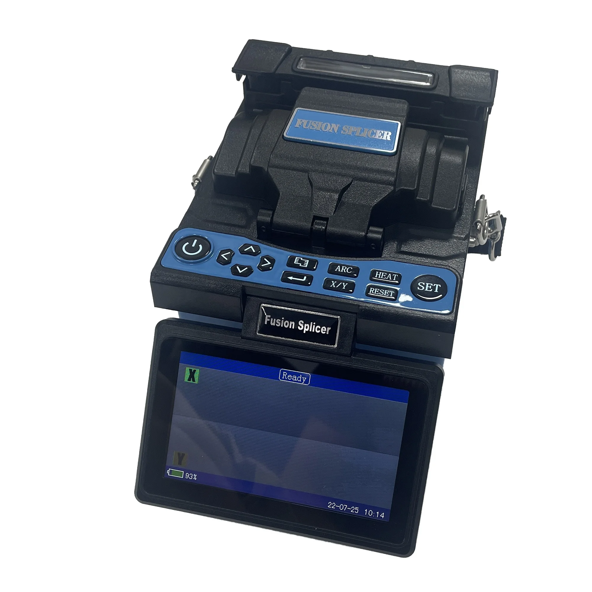 FTTH High Precision Core Alignment Optical Fiber Arc Fusion Splicer with Multi Language