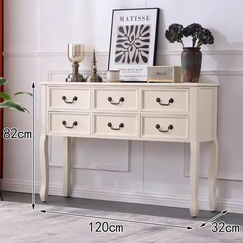 Factory Direct 2026 American all solid wood six-chest cabinet, bedroom storage cabinet, European four-chest cabinet