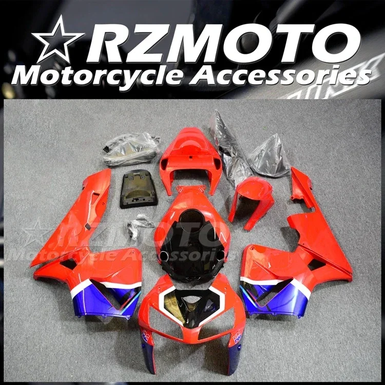 

4Gifts New ABS Motorcycle Fairings Kit Fit for HONDA CBR600RR F5 2005 2006 05 06 Bodywork Set Cool Red Blue